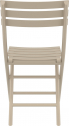 Стул пластиковый складной Siesta Contract Helen стеклопластик, полипропилен бежевый Фото 5