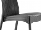 Стул пластиковый Scab Design Olimpia Trend алюминий, стеклопластик антрацит Фото 2