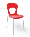 Стул пластиковый Gaber Blog металл, технополимер красный Фото 4