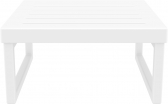 Столик пластиковый журнальный Siesta Contract Mykonos пластик белый Фото 6