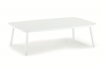 Столик металлический кофейный Grattoni Venice алюминий белый Фото 4