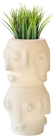 Кашпо пластиковое светящееся Threebu Totem Pot 2 Lighting