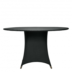 Стол плетеный обеденный JANUS et Cie Amari алюминий, искусственный ротанг лавовый Фото 3