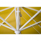 Зонт профессиональный телескопический MAY Filius алюминий, акрил слоновая кость Фото 7