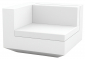 Модуль правый с подушкой Vondom Vela Basic  полиэтилен, ткань Фото 1