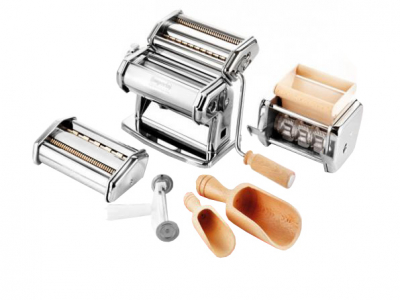 Набор для приготовления пасты IMPERIA La Fabbrica della Pasta нержавеющая сталь серебристый Фото 1
