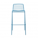 Стул барный металлический Scab Design Summer сталь голубой Фото 4