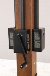 Зонт профессиональный двухкупольный Wood Double