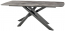 Стол ламинированный обеденный Grattoni Milo сталь, компакт-ламинат HPL антрацит, серый Фото 3
