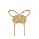 Стул пластиковый Qeeboo Ribbon Metal Finish полипропилен золотистый Фото 7