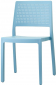 Комплект пластиковых стульев Scab Design Emi Set 4 стеклопластик голубой Фото 4