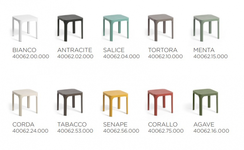 Столик пластиковый журнальный Net Table 40