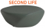 Столик пластиковый журнальный SLIDE Reborn Second Life полиэтилен сосновый зеленый Фото 4
