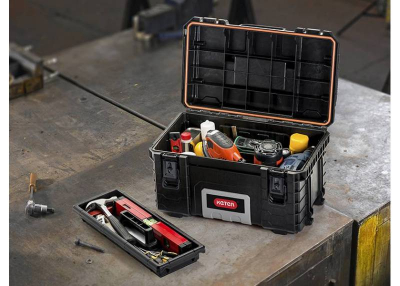 Органайзер для инструментов Keter 22 Gear Tool Box полипропилен черный Фото 2