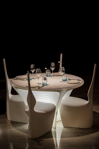 Стол пластиковый Vondom Biophilia Basic полиэтилен, компакт-ламинат HPL Фото 9