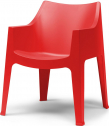 Кресло пластиковое Scab Design Coccolona технополимер красный Фото 1