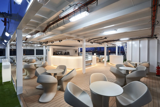 Cap de Barbaria Ferry, Паром Balearia, Испания