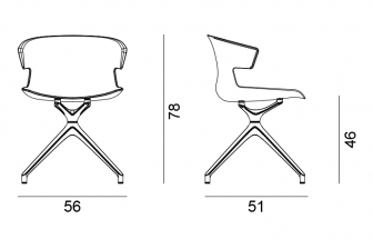 Кресло офисное вращающееся-thumbs-Фото3