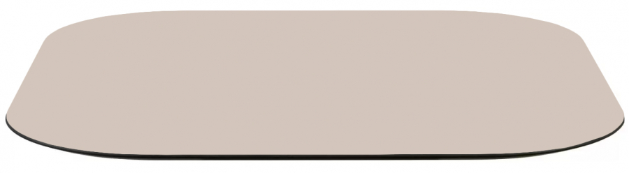 Столешница квадратная со скругленными углами Compact Laminate