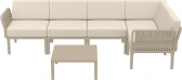 Комплект пластиковой мебели Portofino Lounge Corner