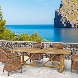 Кресло плетеное с подушкой Garden Relax Shiva алюминий, искусственный ротанг коричневый Фото 2