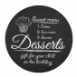 Стол металлический кофейный Garden Relax Desserts металл черный Фото 2