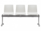 Система с тремя сиденьями Scab Design Alice Bench сталь, алюминий, технополимер лен Фото 1