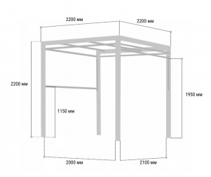 Шатер металлический-thumbs-Фото3