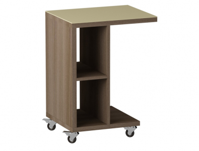 Стол журнальный IM-Design Leset ЛДСП, стекло Фото 2
