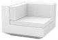 Модуль угловой с подушкой Vondom Vela Basic полиэтилен, ткань Фото 1