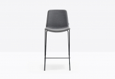 Стул с обивкой барный PEDRALI Tweet Soft сталь, ткань черный, темно-серый Фото 7