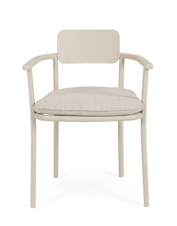 Кресло металлическое с подушкой-thumbs-Фото4