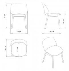 Стул пластиковый с обивкой-thumbs-Фото3
