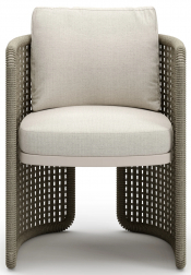 Кресло плетеное с подушкой-thumbs-Фото1