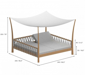 Лаунж-лежак с балдахином-thumbs-Фото3