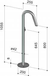 Душ уличный для ног-thumbs-Фото3