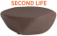 Столик пластиковый журнальный SLIDE Reborn Second Life полиэтилен мокко коричневый Фото 2
