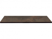 Столешница квадратная Nardi Piano Laminato 80x80 компакт-ламинат HPL кортен Фото 1