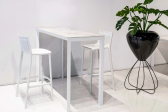 Стул пластиковый барный Vondom Ibiza Basic полипропилен, стекловолокно белый Фото 8