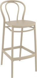 Стул пластиковый барный Victor Bar 75