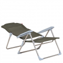 Кресло-шезлонг металлическое складное Fiam Betty алюминий, текстилен Фото 3