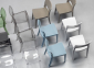 Стул пластиковый Scab Design Isy Technopolymer стеклопластик тортора Фото 4