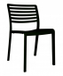 Стул пластиковый Resol Lama chair стеклопластик черный Фото 1
