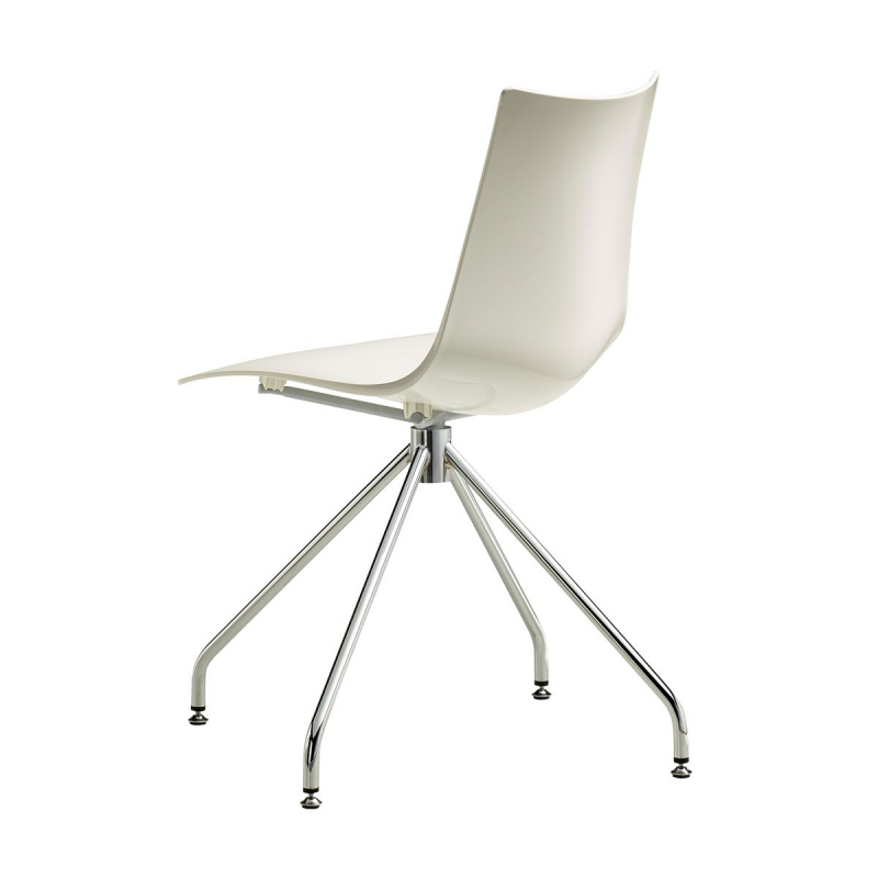 Стул пластиковый вращающийся Zebra Technopolymer