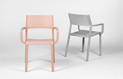 Кресло пластиковое Nardi Trill Armchair стеклопластик розовый Фото 5