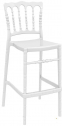 Стул пластиковый барный Siesta Contract Opera Bar 75 поликарбонат белый Фото 1