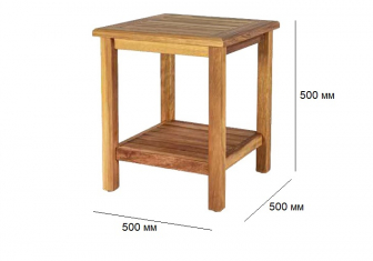 Столик деревянный кофейный-thumbs-Фото3