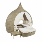Комплект плетеной мебели с подушками Garden Relax Kaylee алюминий, искусственный ротанг бежевый Фото 1
