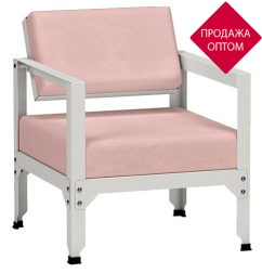 Кресло металлическое с подушками-thumbs-Фото1