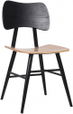 Стул деревянный Fenny Day 741 сталь, фанера дуба черный, бежевый Фото 4